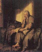 St Paul in Prison Rembrandt Peale